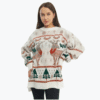 Christmas Dress (2) Womens Christmas Sweater
