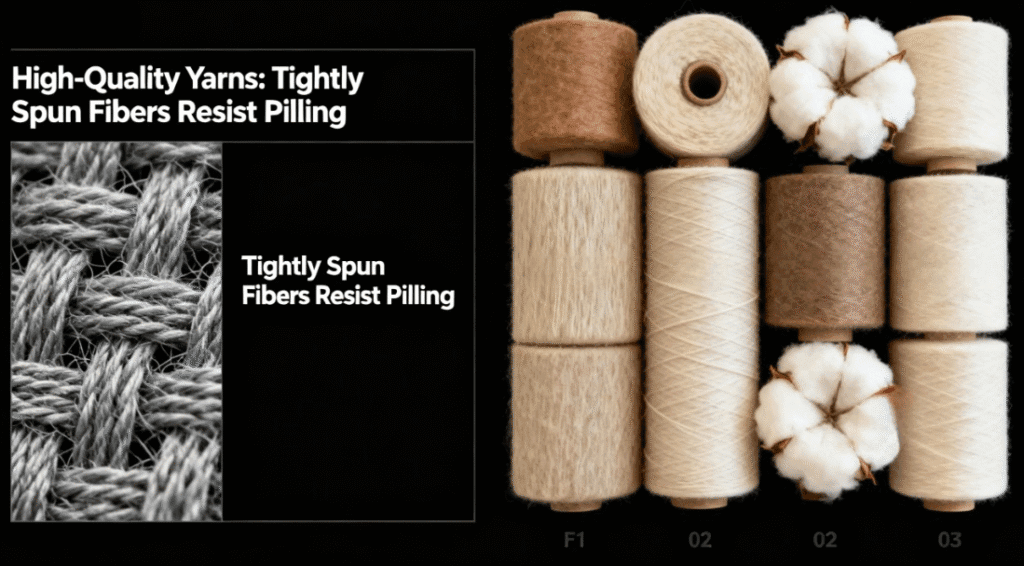 Prevent pilling on sweaters