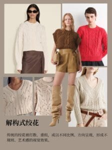 Deconstructed Cable Knit
