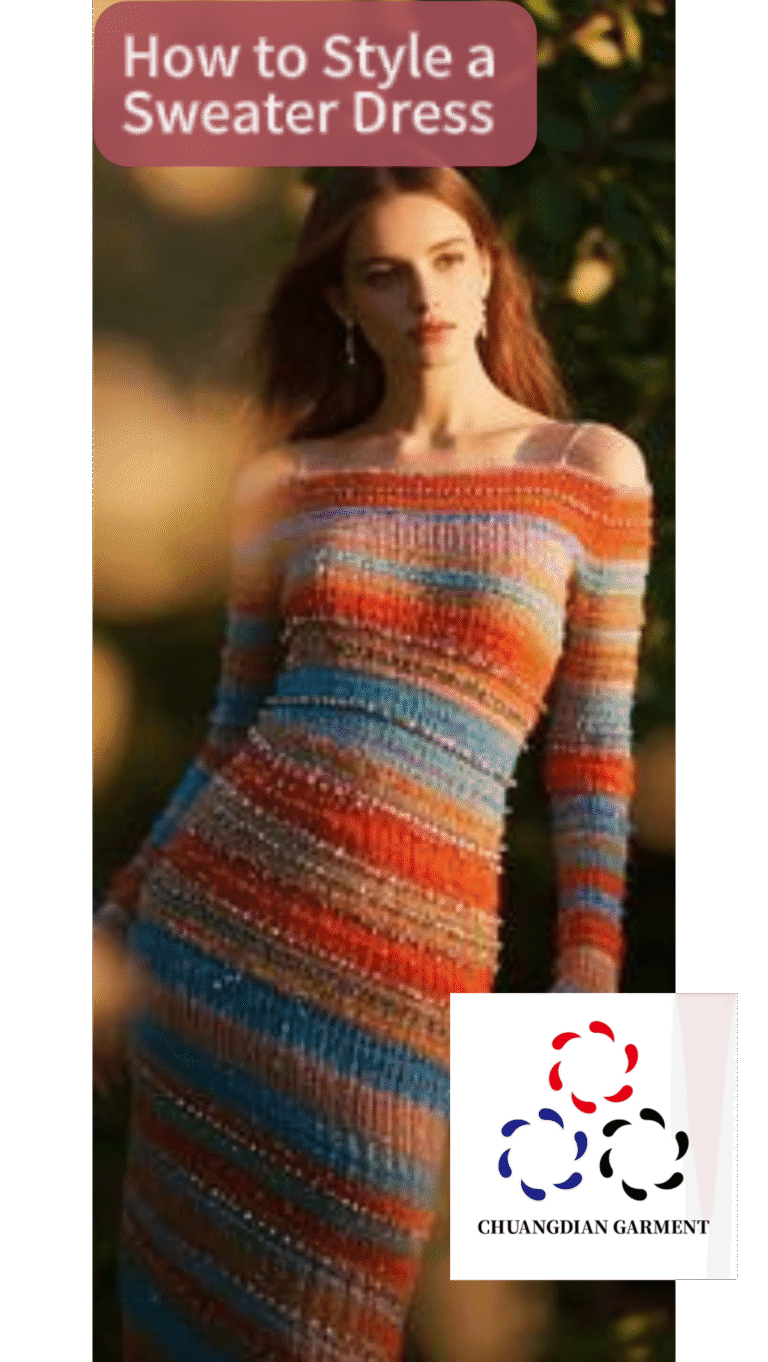 How to Style a Sweater Dress