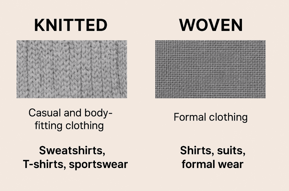 Knitted vs. Woven Fabrics