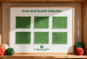 Green Knit Swatch Collection