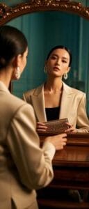 date & night wear look