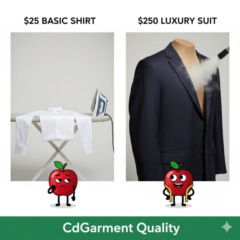 2D regular ironing vs 3D-shaped pressing