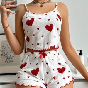 2026 Wholesale Women's Best-selling heartwarming Pajama sets