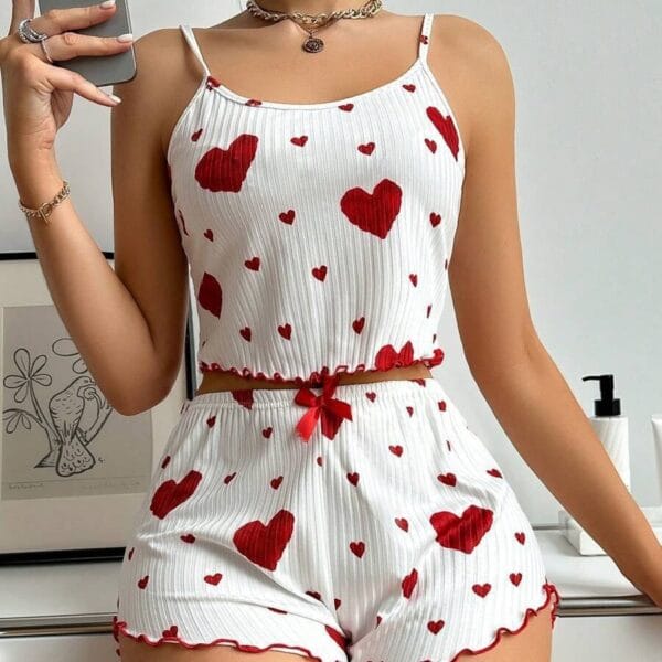 2026 Wholesale Women's Best-selling heartwarming Pajama sets