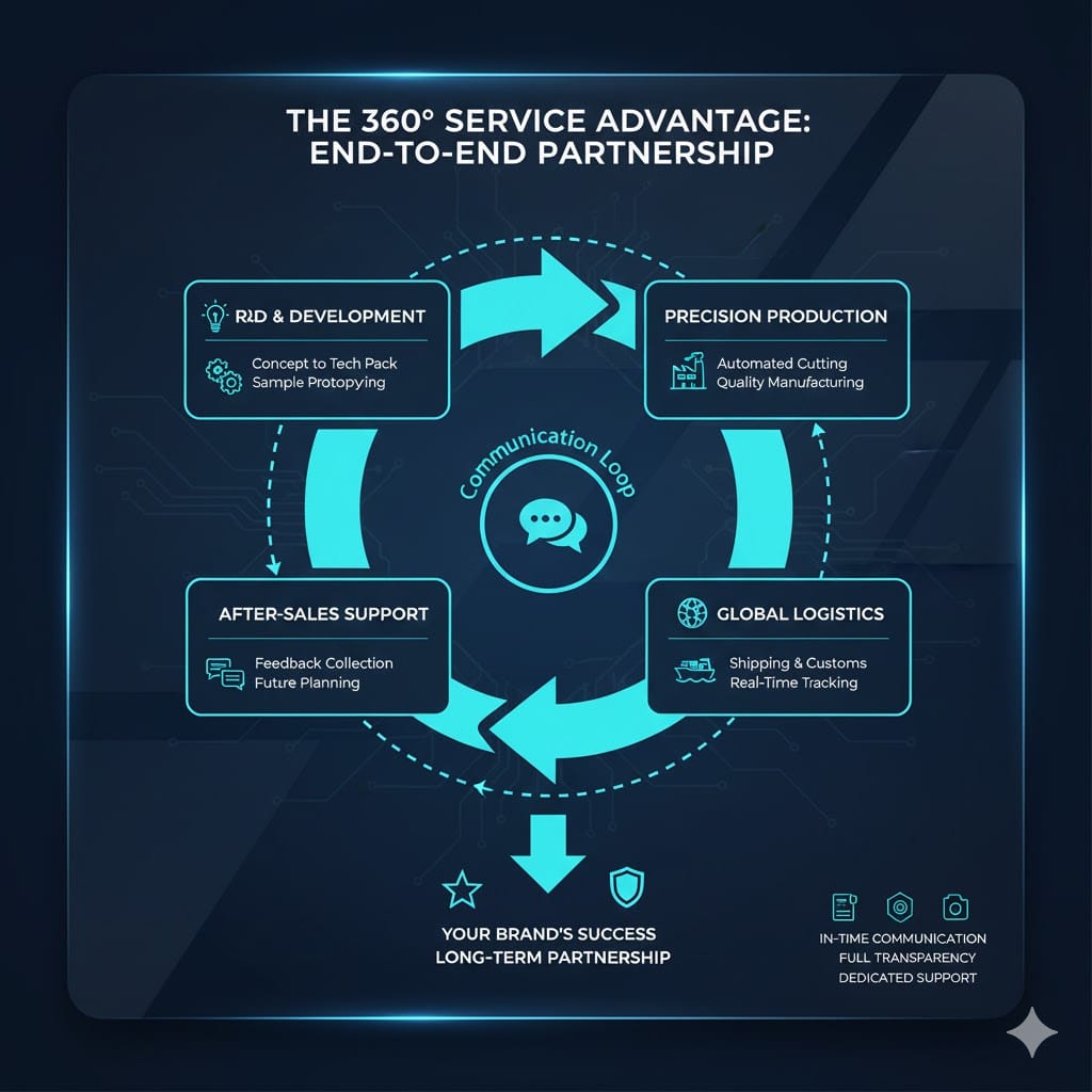 The 360° Service Advantage -End to end partnership