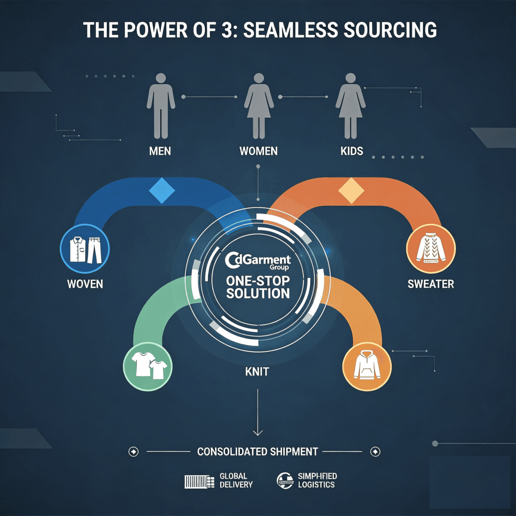 The power of 3 -seamless sourcing