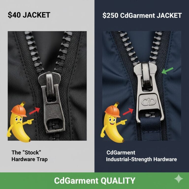 The Zipper Test: Why Your Hardware Is the "Silent Brand Killer"