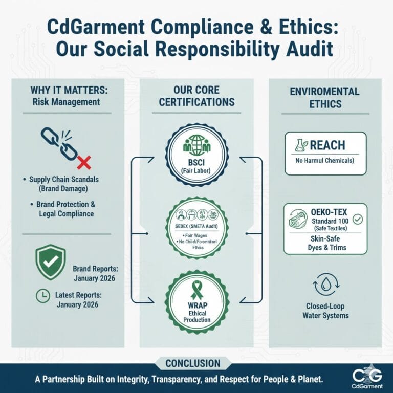 Featured image: Cdgarment Eco Friendly Sourcing Flow