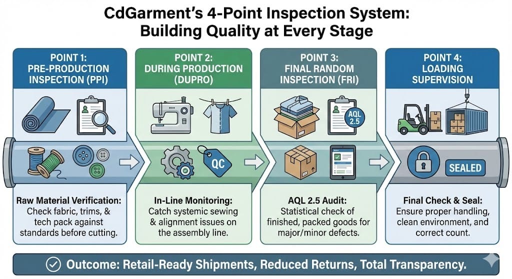 Featured image: Cdgarment Eco Friendly Sourcing Flow